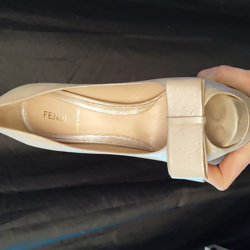 Fendi Champagne Pumps - Picture 5 of 8